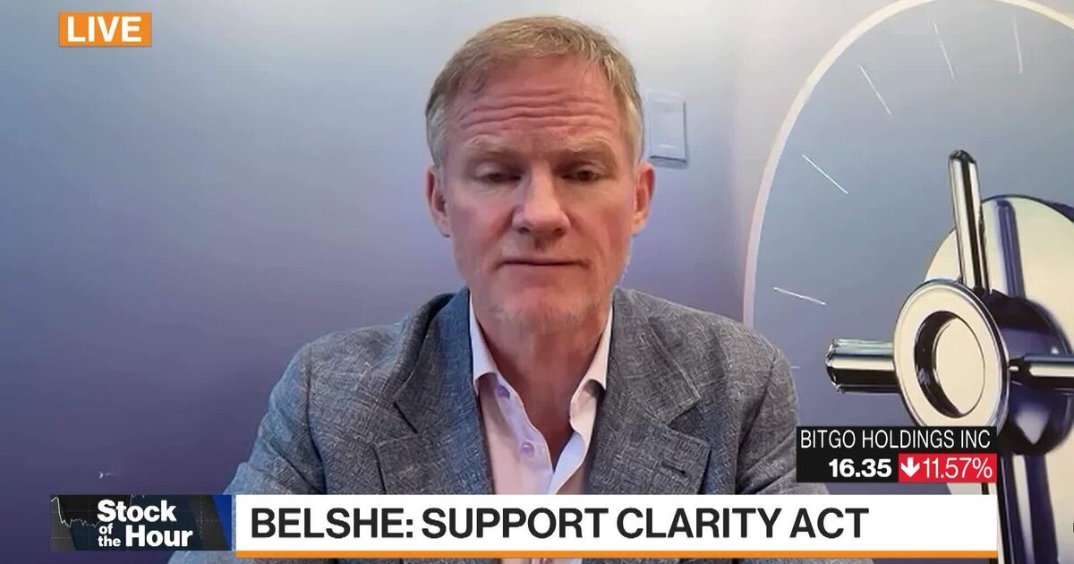 Clarity Act Is Good For Crypto Industry: BitGo CEO