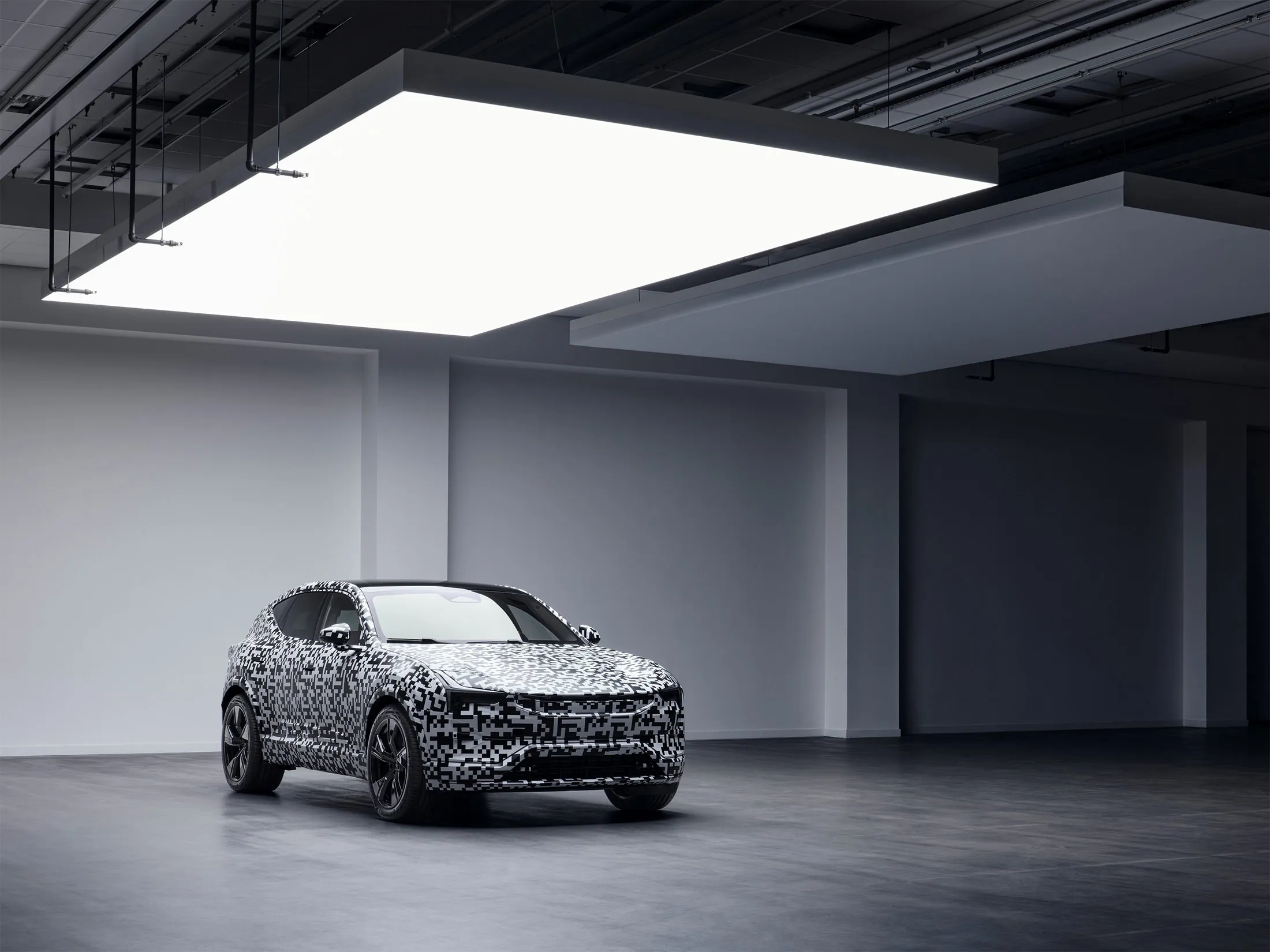 A preview of the Polestar 3 SUV.