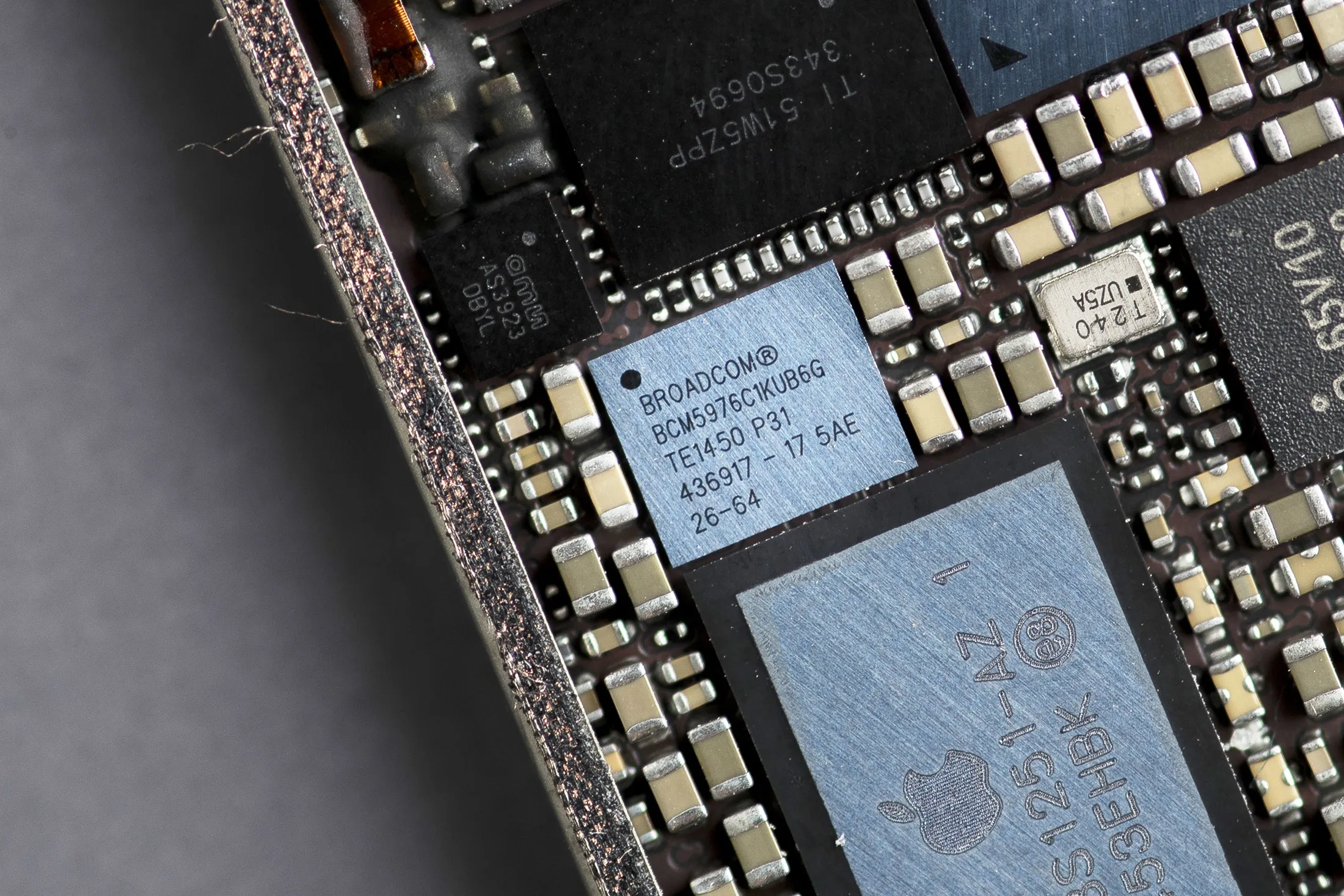 Inside an Apple Inc. iPhone&nbsp;smartphone.