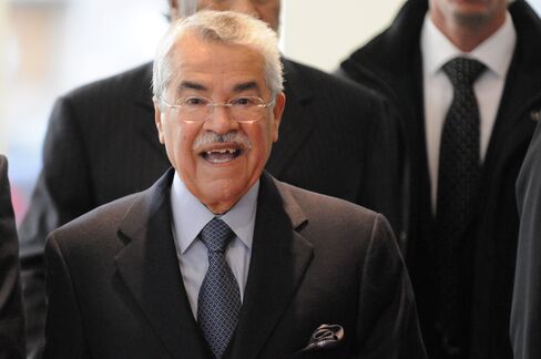Saudi Arabia's Oil Minister Ali al-Naimi