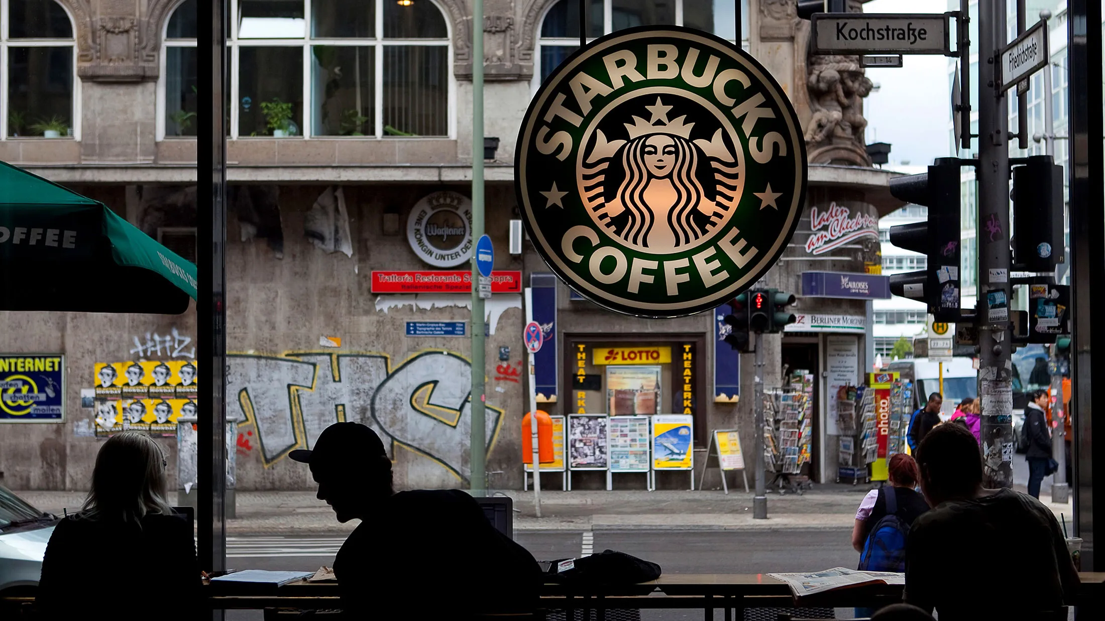 A Starbucks Corp. coffee shop in Berlin.
