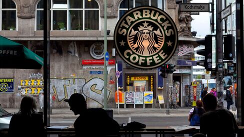 A Starbucks Corp. coffee shop in Berlin.