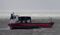 A cargo ship in difficulty in the Channel off the coast of Dover in November.