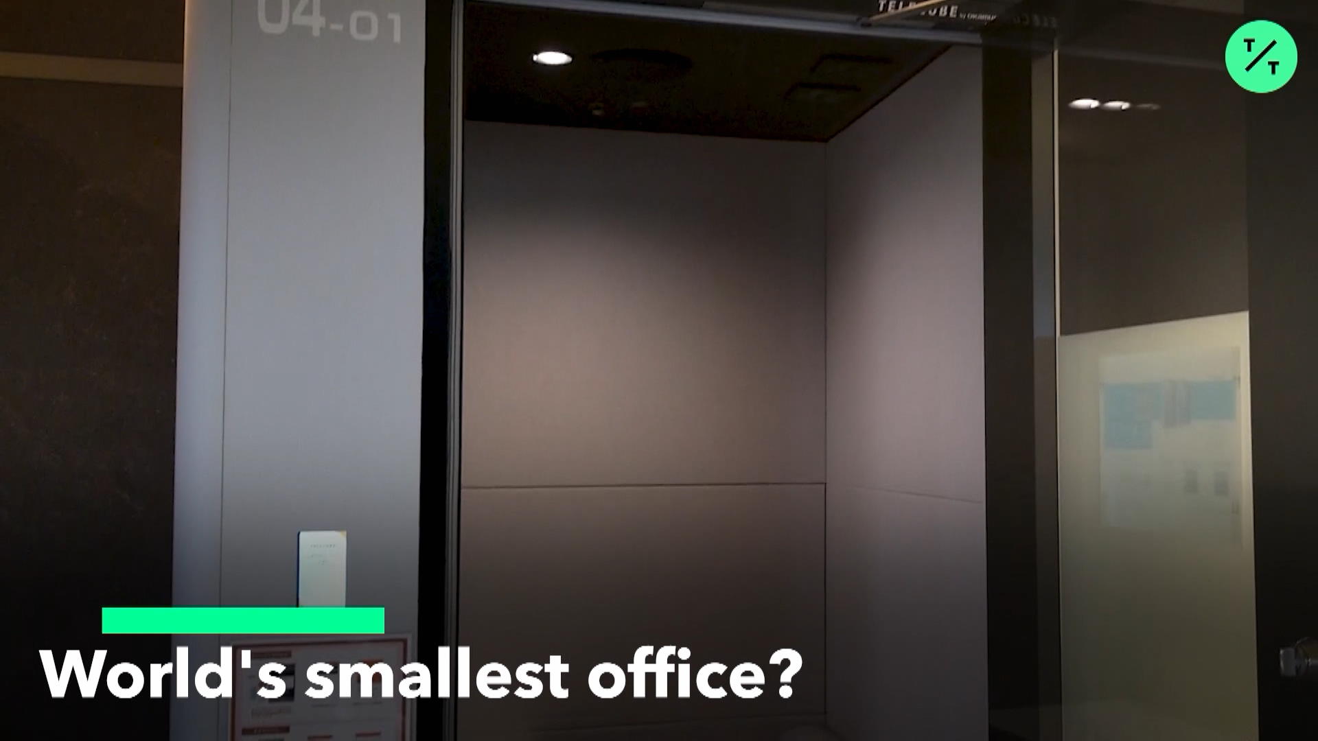 Watch World's Smallest Office? Bloomberg