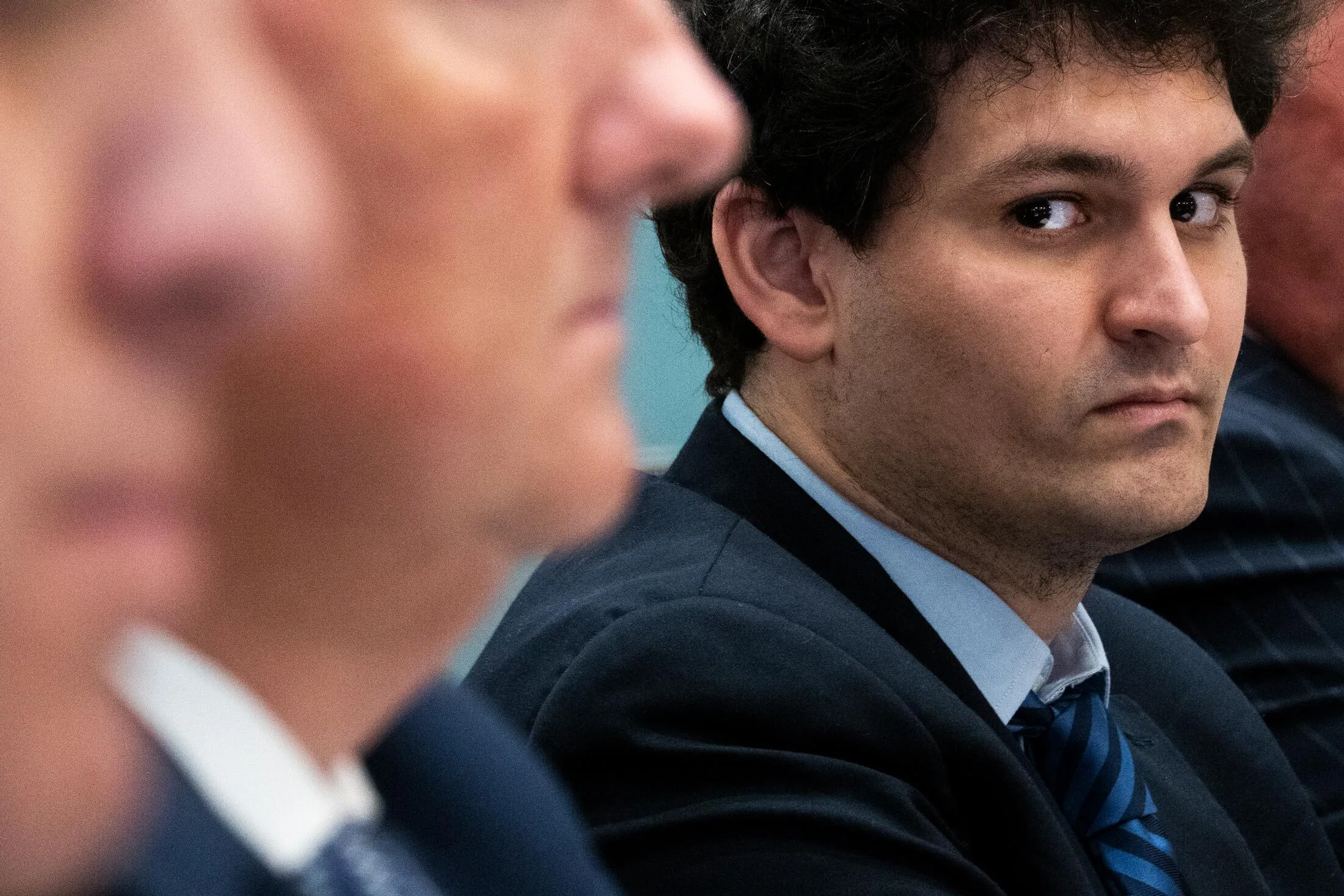 Sam Bankman-Fried at a House Agriculture Committee hearing on May 12.