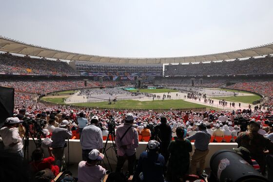 World’s Biggest Cricket Arena That Hosted Trump Is Renamed After Modi