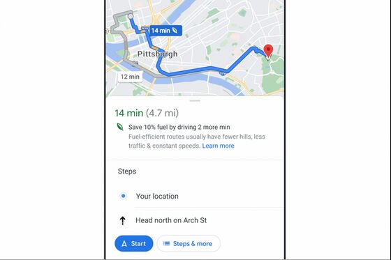 Google Is Giving a Green Makeover to Services Like Search, Maps