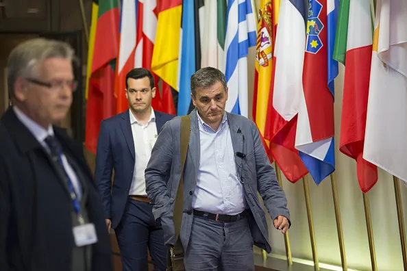 Greece's finance minister savors another triumph.
