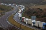 U.K Trials 'Moveable Barrier' In Operation Brock Brexit Exercise
