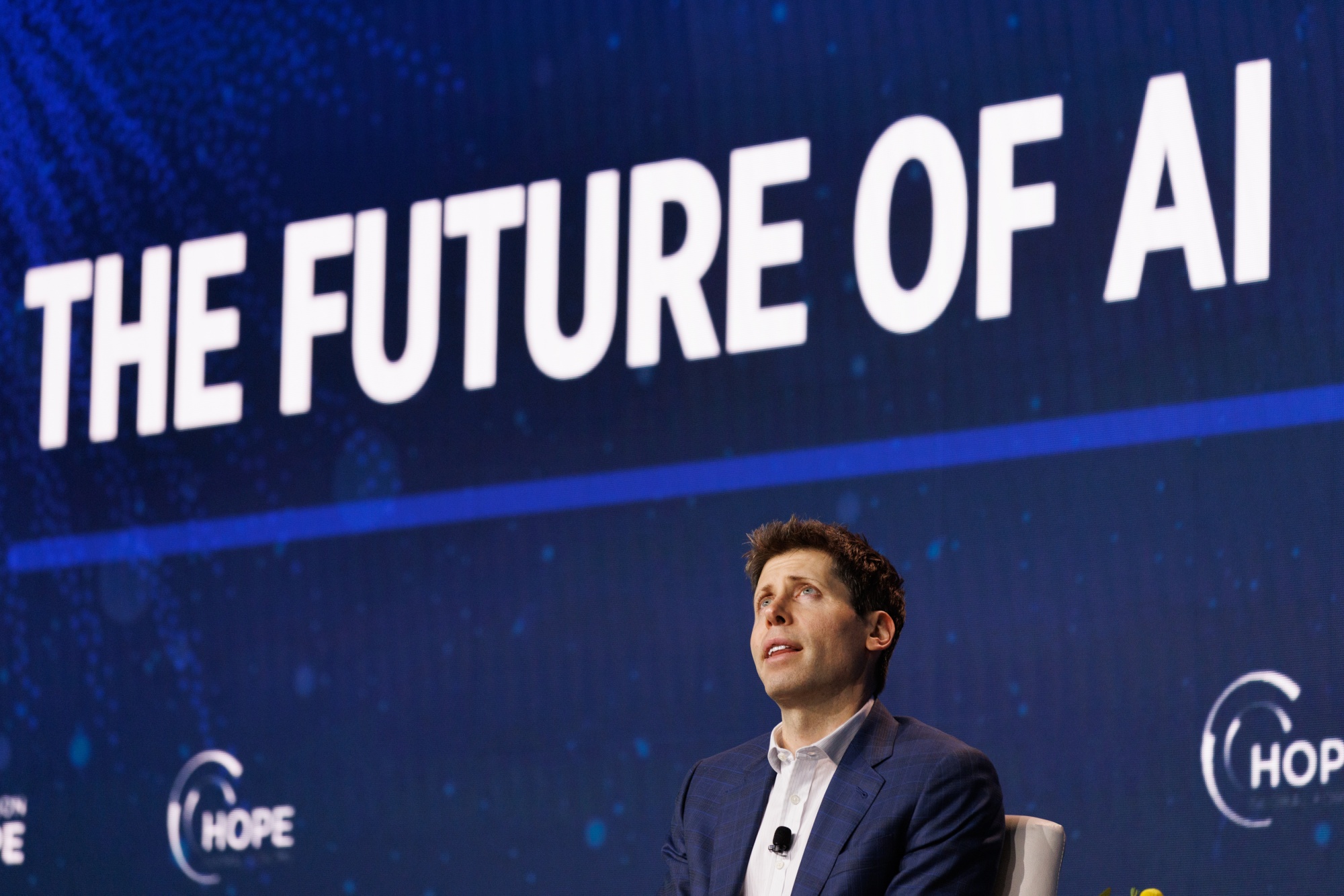 Sam Altman, chief executive officer of OpenAI, at the Hope Global Forums annual meeting in Atlanta, Georgia, US, on Monday, Dec. 11, 2023. 