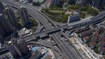 Nearly-empty highways during a lockdown due to Covid-19 in Shanghai, China