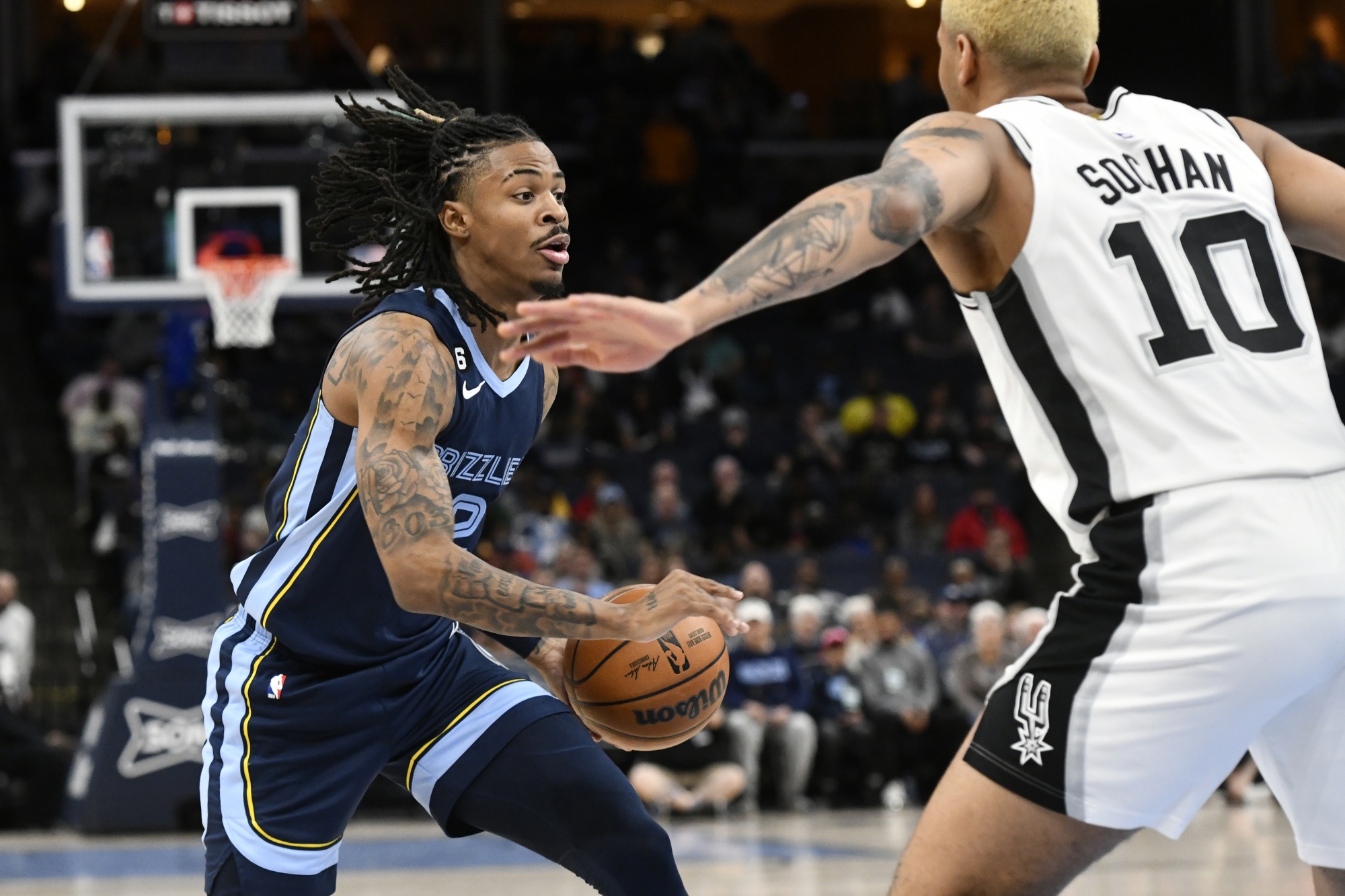 Ja Morant - Memphis Grizzlies - Game-Worn Association Edition