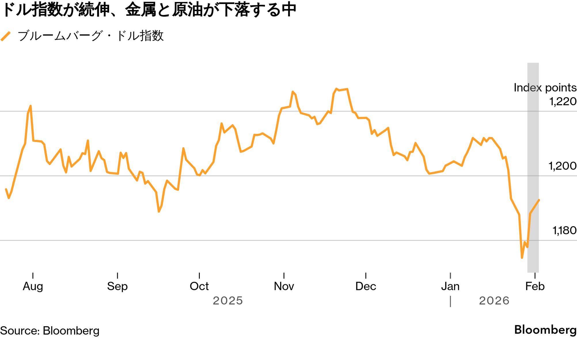 ドル指数今月一段高の公算大、年初来の下げ帳消しへ－TDバラドワジ氏