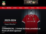 United Airlines to Sponsor Ryan Reynolds-Owned Wrexham Football Club