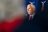 Former Vice President Mike Pence Holds New Hampshire Campaign Rally