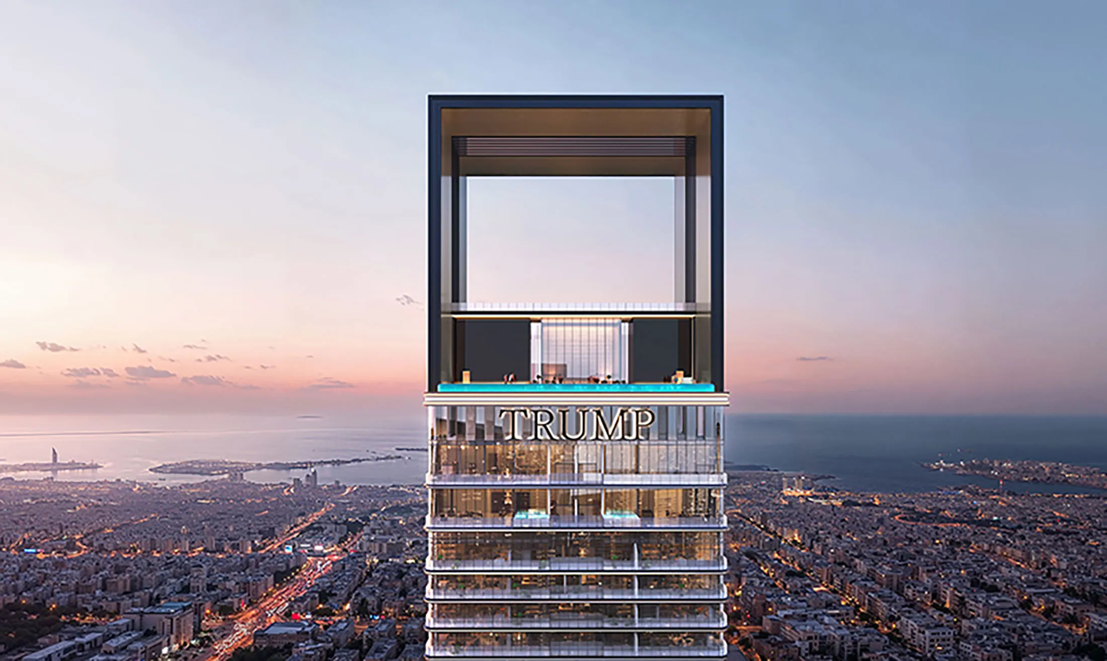 Trump property in Dubai.