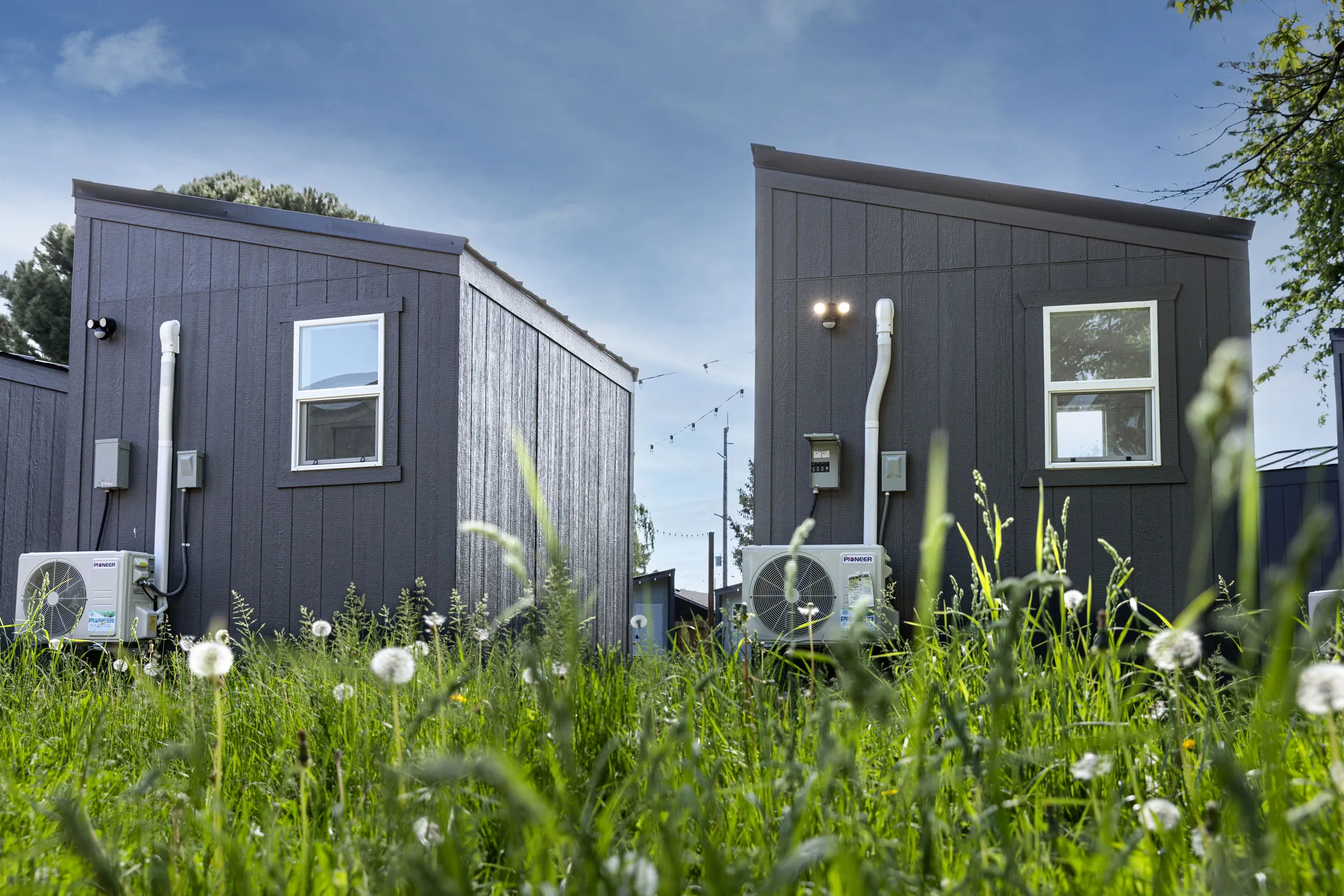 Portland has established seven villages filled with&nbsp;small pre-fab “sleeping pods” as a form of transitional housing.&nbsp;