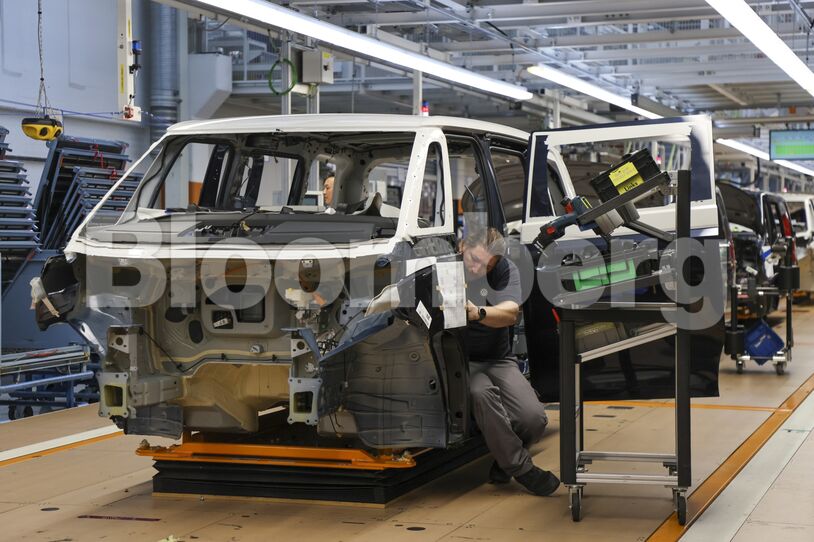 VW Buzz Production at The Volkswagen AG Hannover Plant
