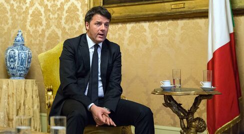 Italian Prime Minister Pier Matteo Renzi Interview