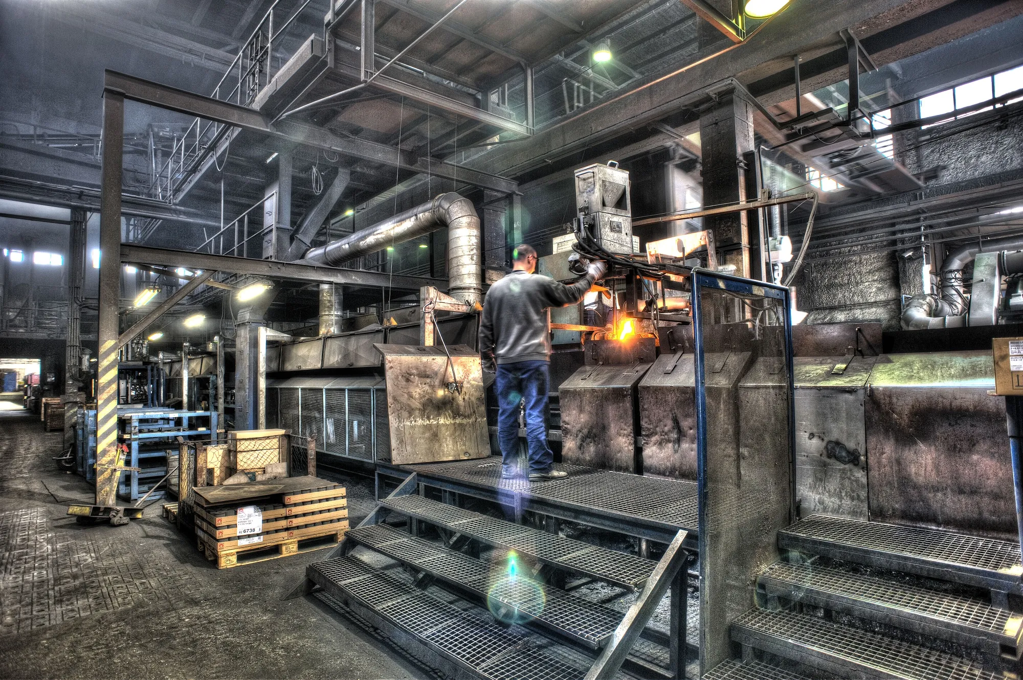 The Motor Jikov Group AS foundry in Ceske Budejovice, Czech Republic.