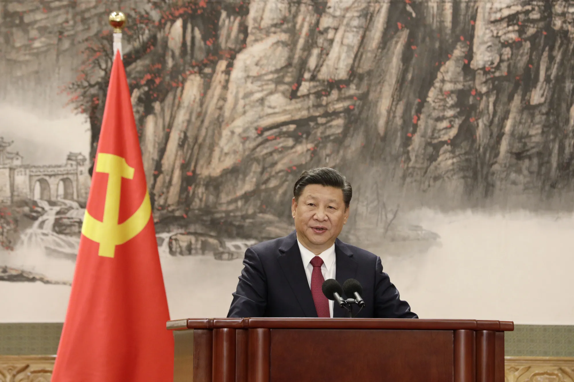 Chinese Communist Party's Politburo Standing Committee Meet the Press