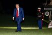 President Trump Returns To White House From New Jersey