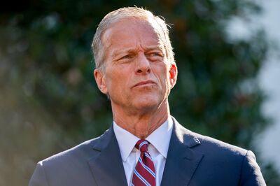 President Trump Hosts Senate GOP For Rose Garden Lunch