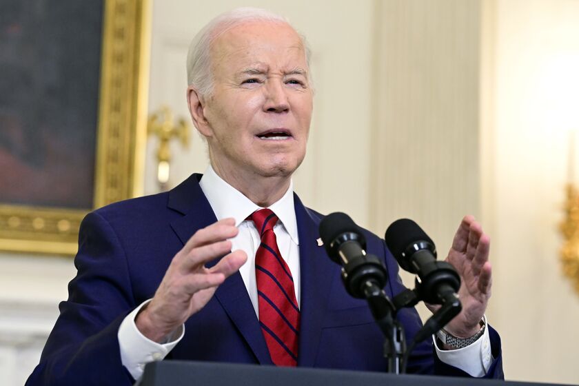President Biden Speaks After Signing Bill For Ukraine, Israel, And Taiwan Aid