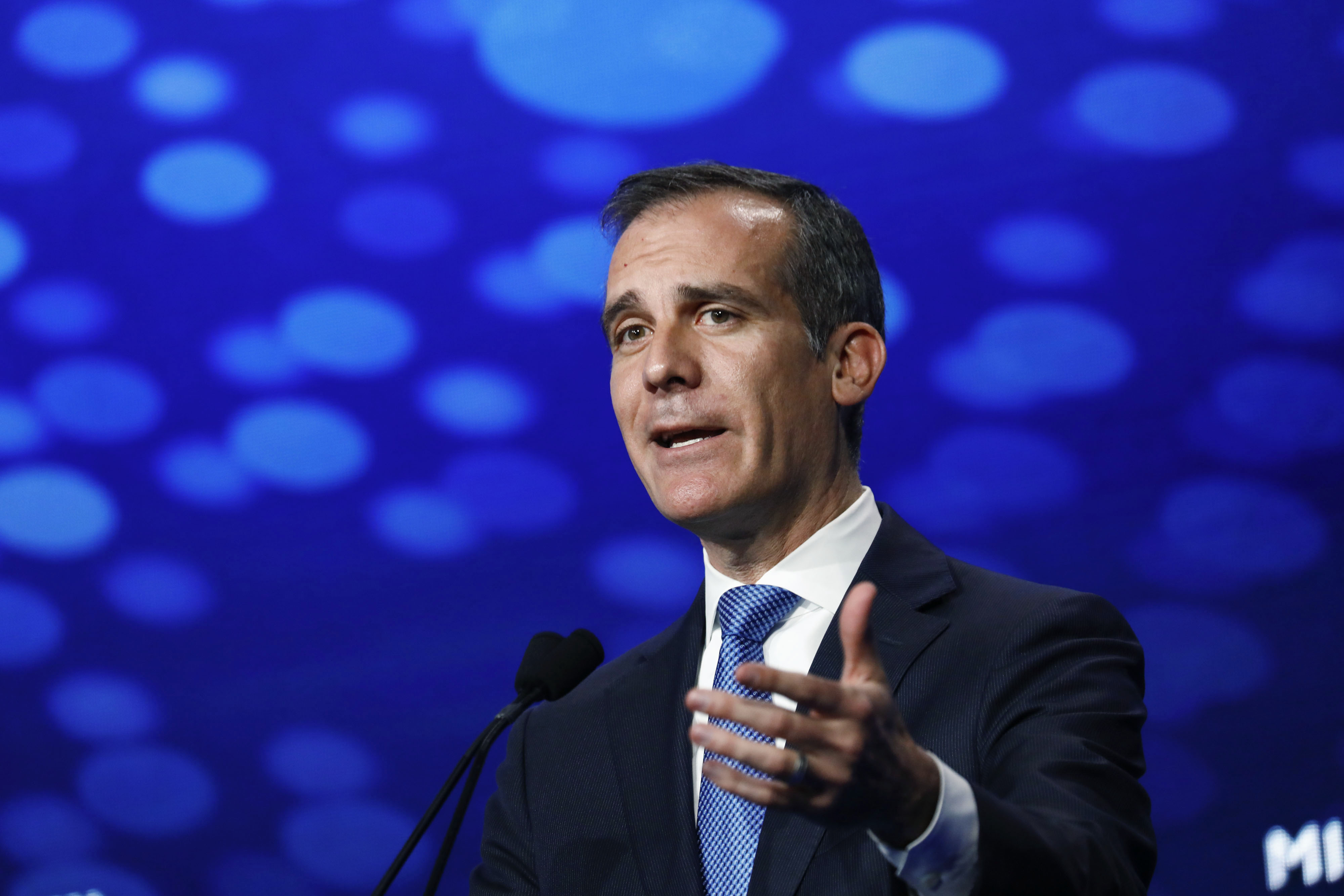 Garcetti Expects L.A. to Get Billions in Infrastructure Funds - Bloomberg