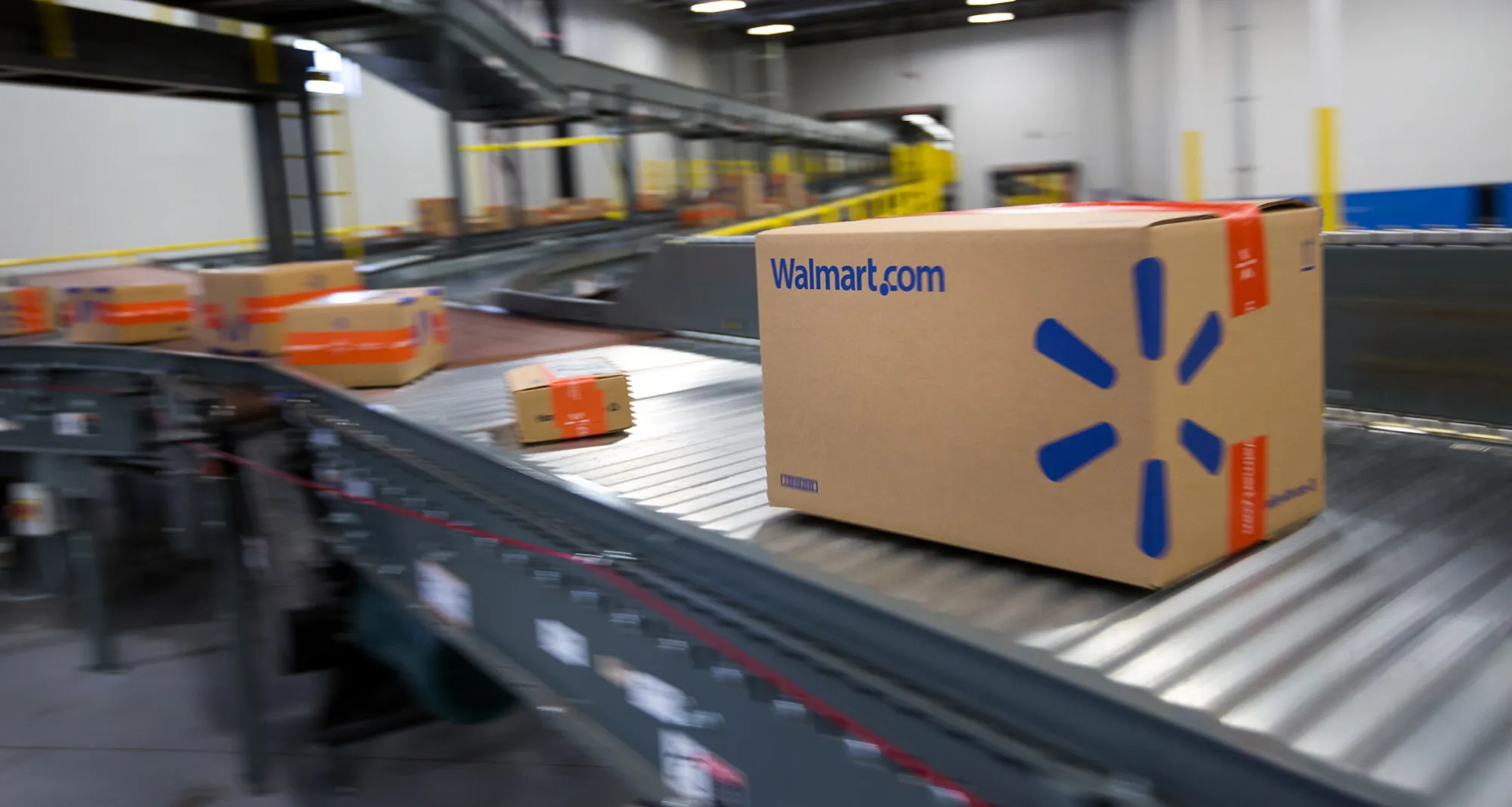 Walmart fulfillment center in Bethlehem, Pennsylvania.