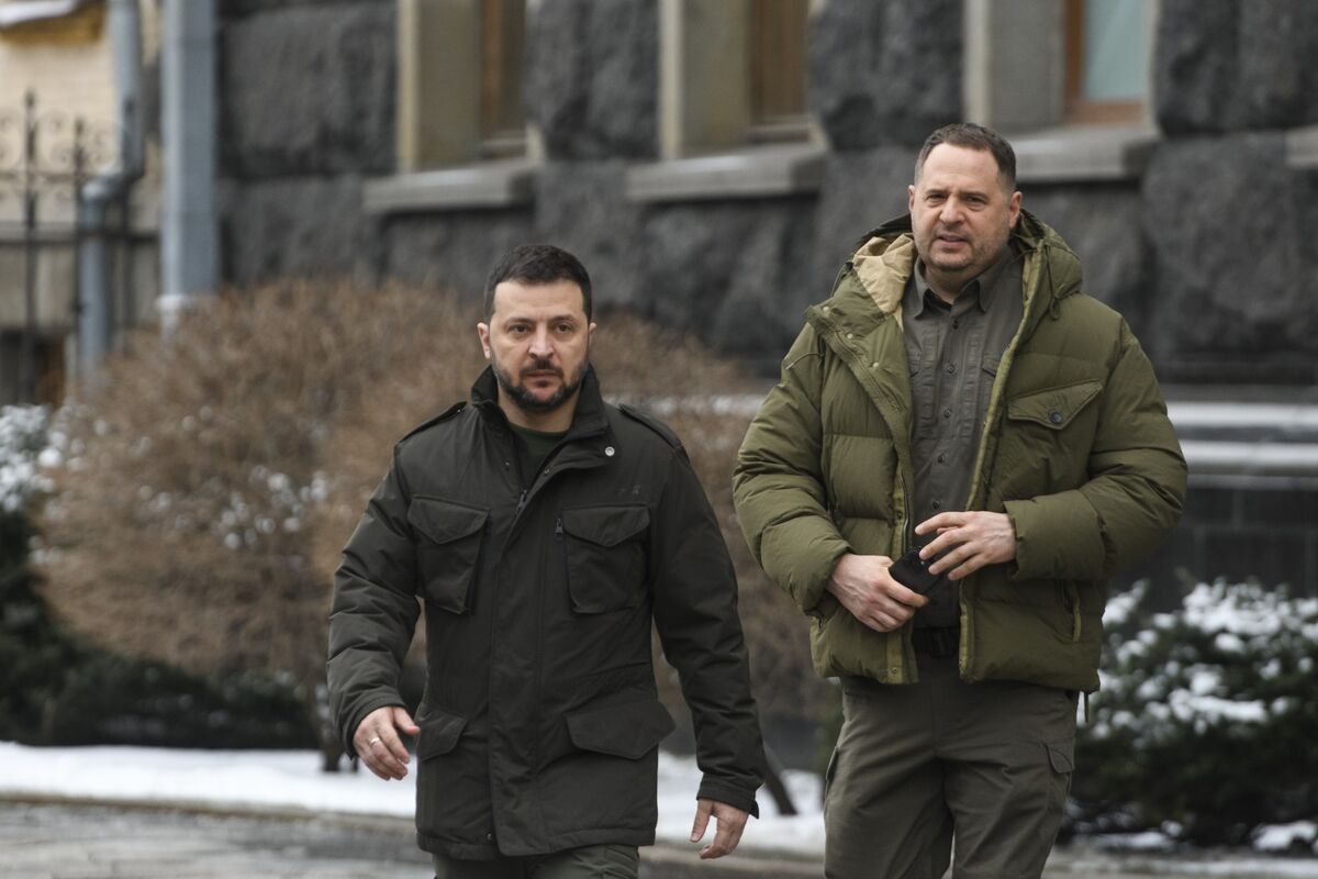 Ukraine President Zelenskiy Says His Top Aide Yermak Resigns