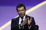 Pete Buttigieg, mayor of South Bend, Indiana, speaks at the NAACP Convention.