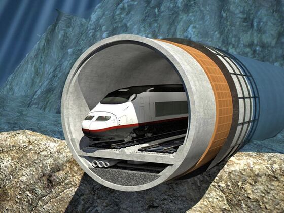 World’s Longest Undersea Rail Tunnel Risks Seven-Year Delay