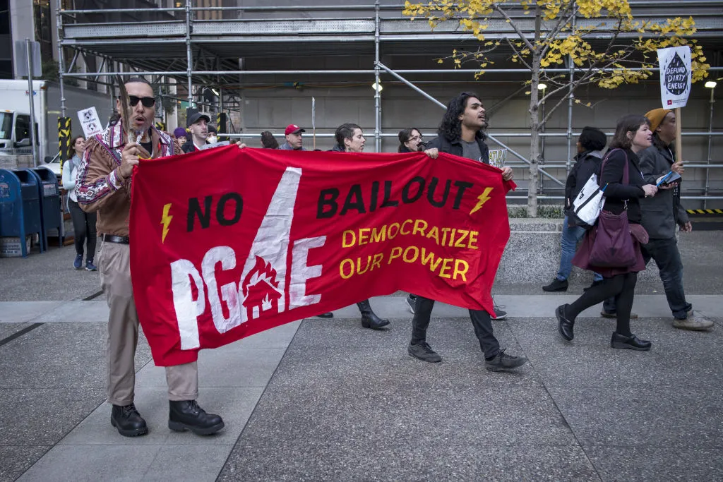 The mood on the street is not friendly to PG&amp;E.
