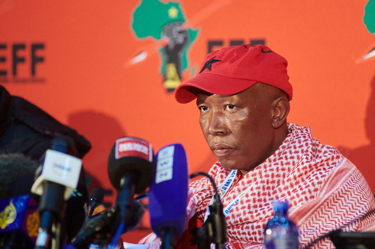 South African Firebrand Malema Found Guilty of Breaking Gun Laws