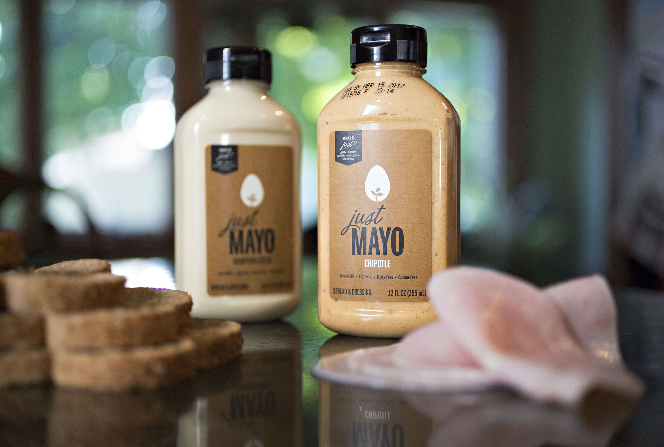 Jars of Hampton Creek Inc. Just Mayo brand egg-less mayonnaise in Tiskilwa, Illinois, on Aug. 16, 2016.
