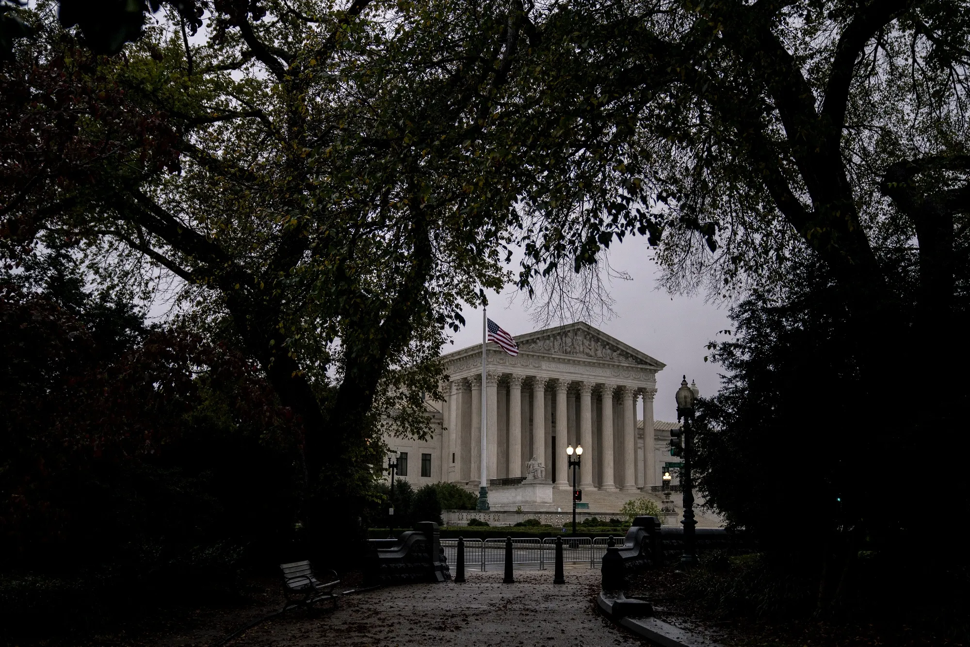 The US Supreme Court building in Washington, DC.