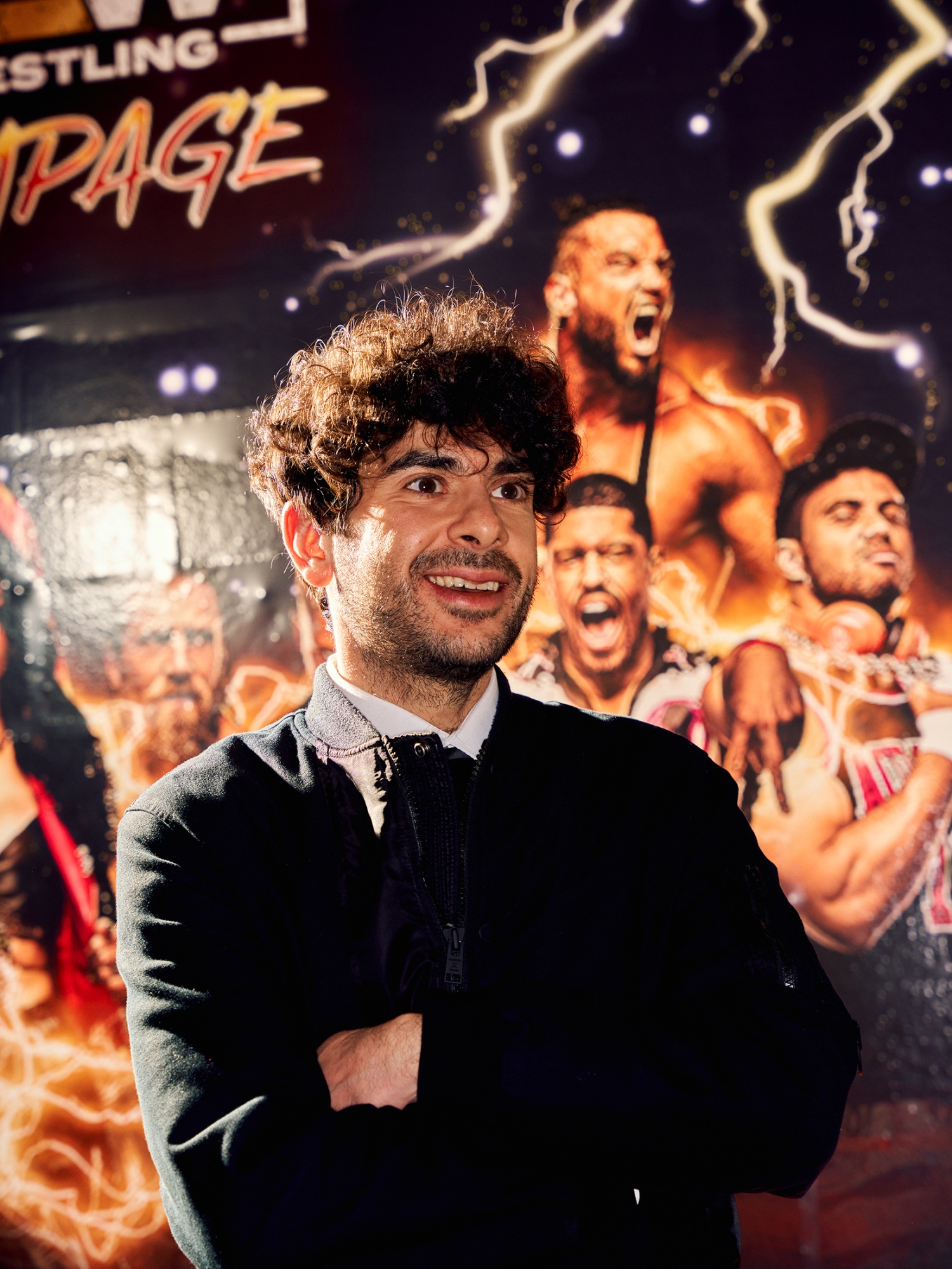 Xxx Sax Video School Wwe - WWE Challenger AEW Fueled by Tony Khan's Wrestling Obsession - Bloomberg