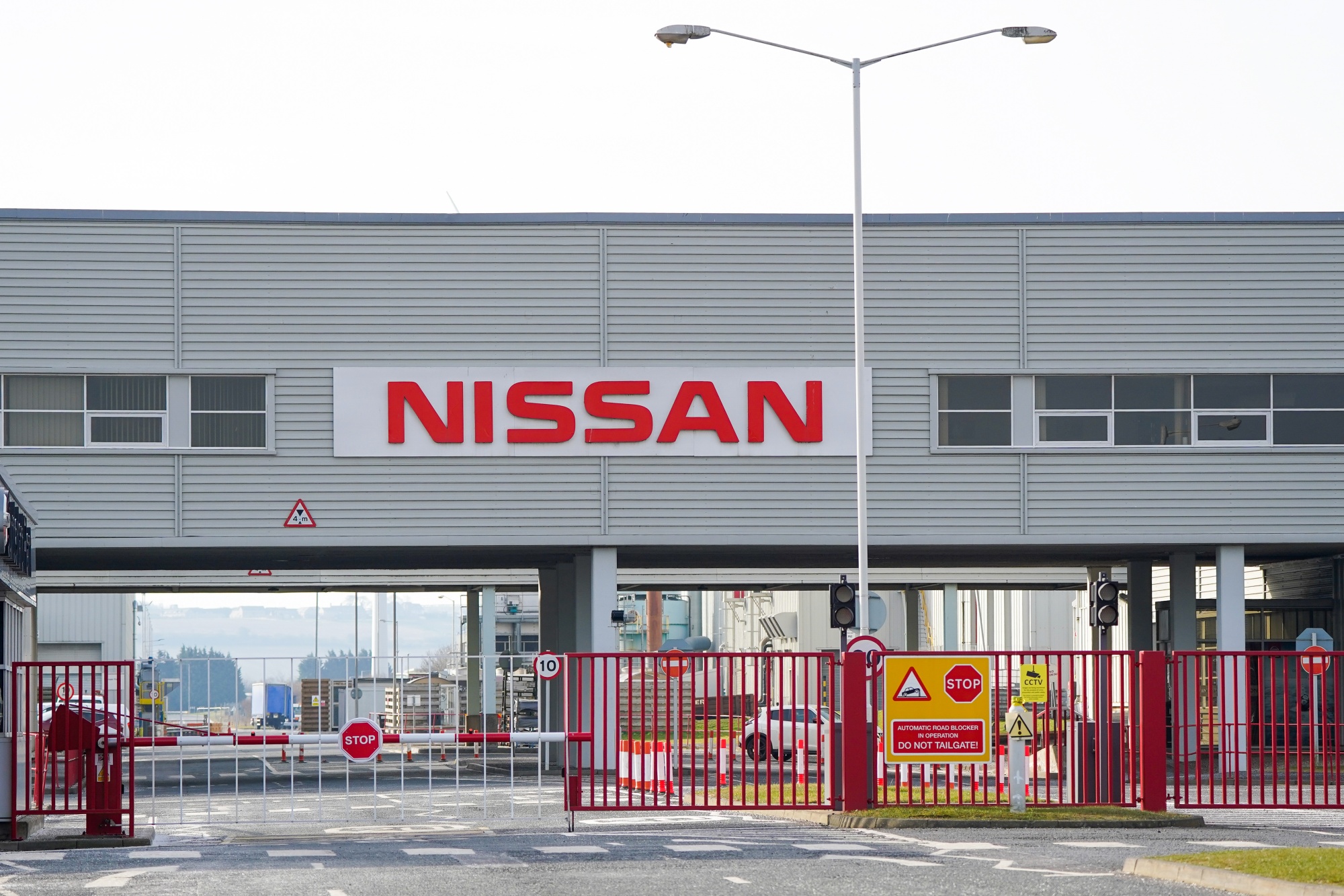 The Nissan factory in Sunderland.
