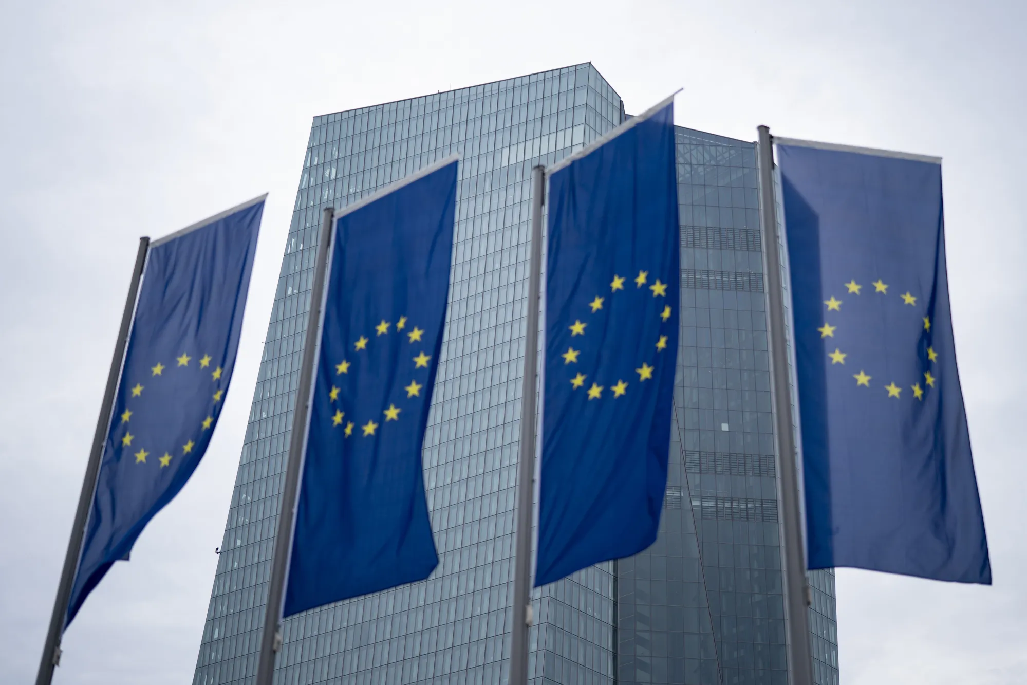 The European Central Bank (ECB) headquarters on Sept. 13.