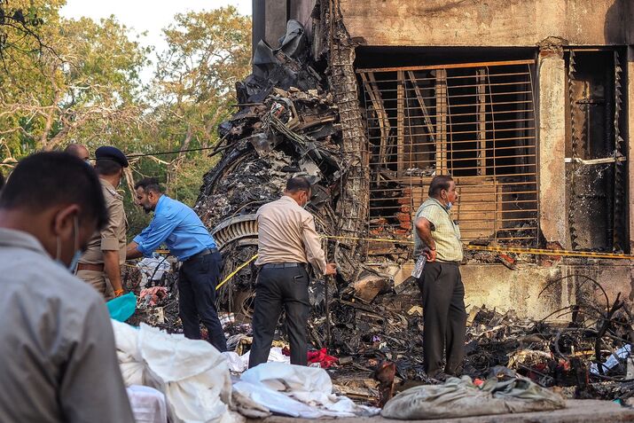 INDIA-AVIATION-CRASH