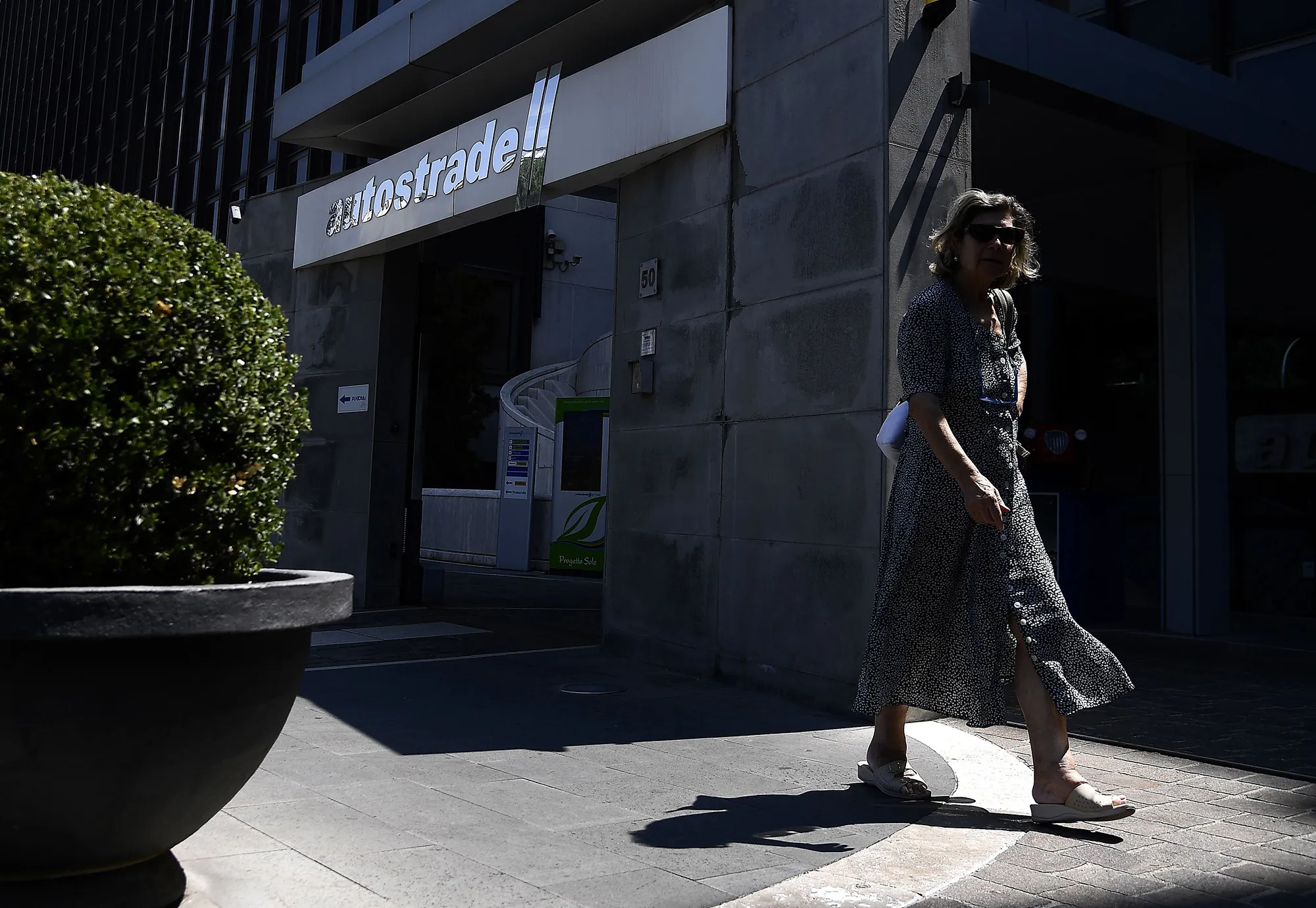 The Autostrade per l'Italia headquarters in Rome