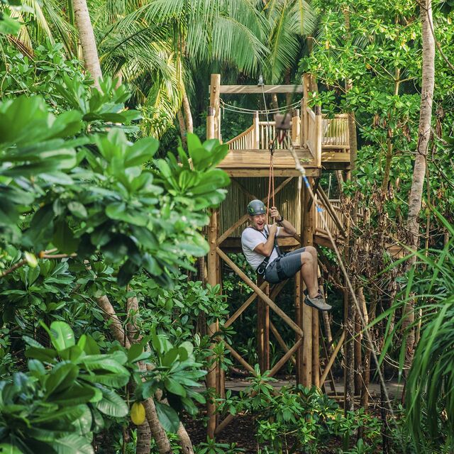 Flying Sauces at Soneva Fushi