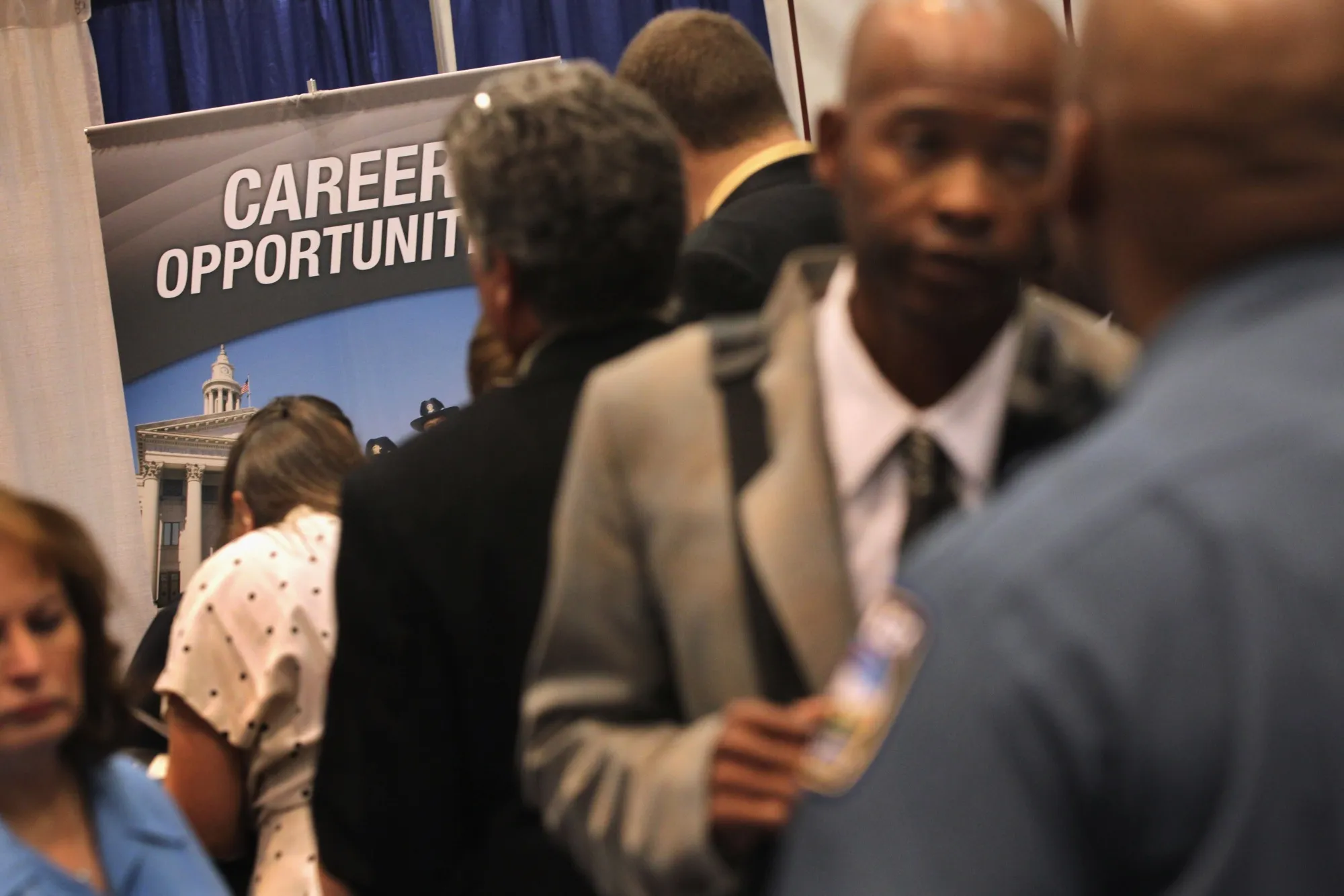 Job market wobbles.