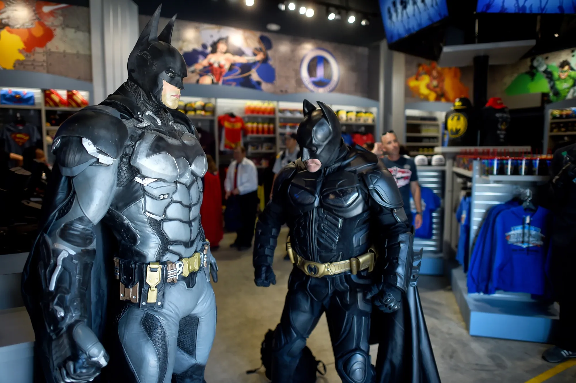 A DC comic&nbsp;gift shop at&nbsp;Six Flags Magic Mountain amusement park in Los Angeles in 2017.&nbsp;