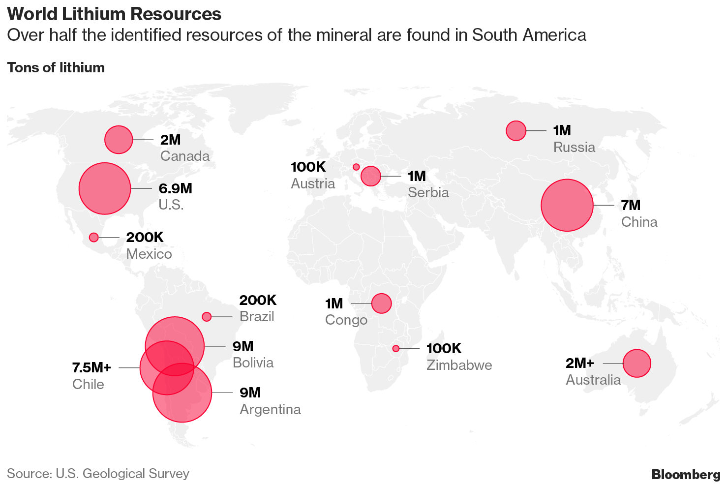 Mad Scramble for Lithium Mines Stretches From Congo to Cornwall ...