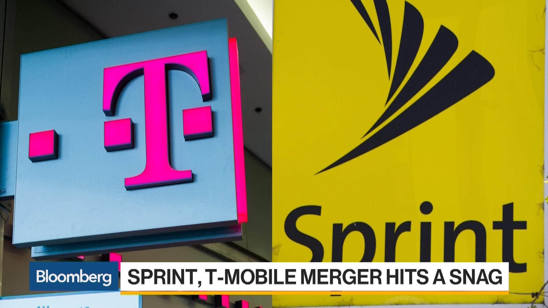Sprint, T-Mobile Merger Talks Hit a Snag - Bloomberg