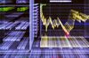 An electronic board displays stock price information at the Madrid stock exchange, also known as Bolsas y Mercados Espanoles SA, in Madrid, Spain, on Friday, Oct. 16, 2020. Prime Minister Boris Johnson said the U.K. will now get ready to leave the European Union’s single market and customs union without a new free trade deal in place, blaming the bloc for refusing to offer good enough terms.
