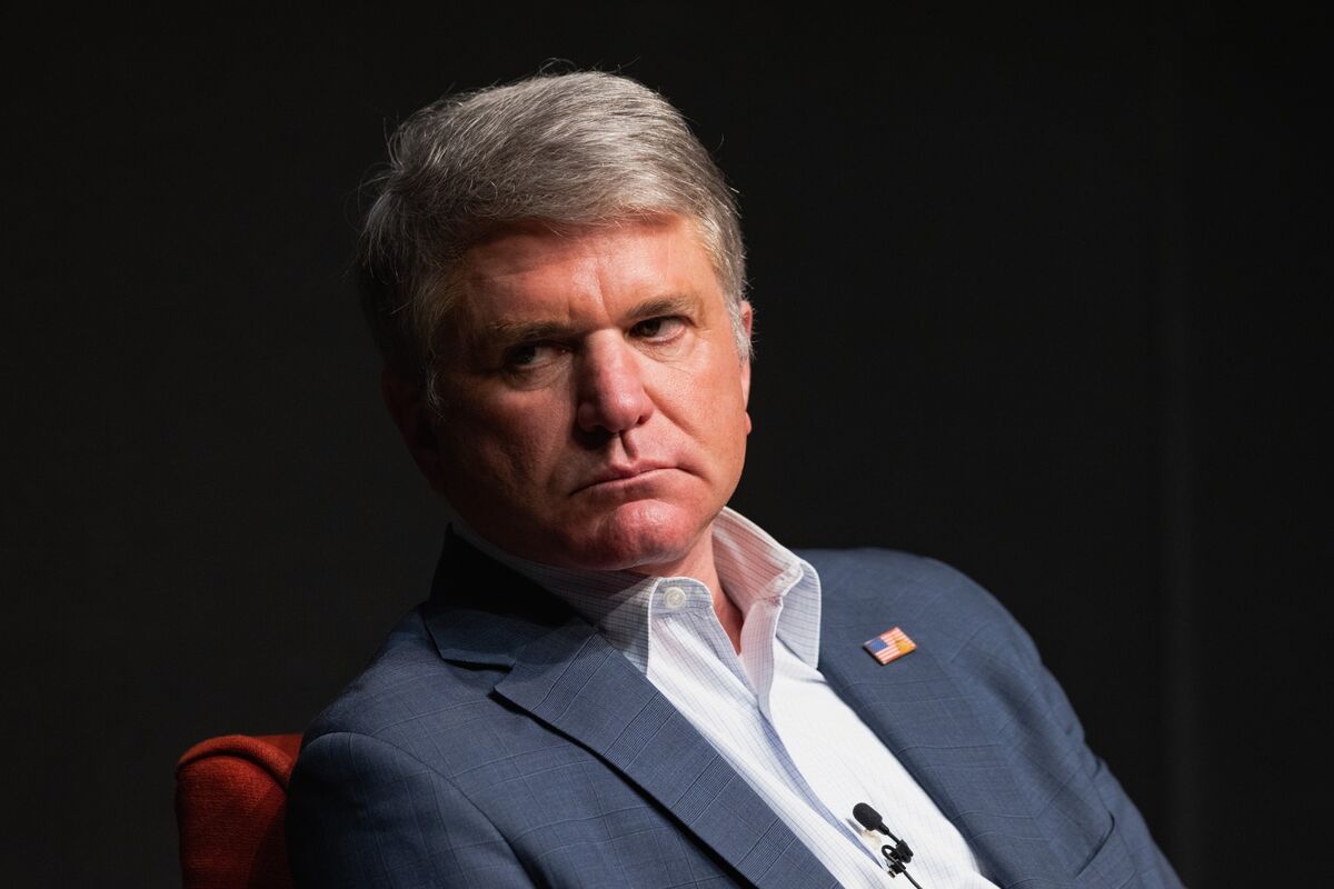 China Sanctions Republican Lawmaker McCaul After Taiwan Visit - Bloomberg