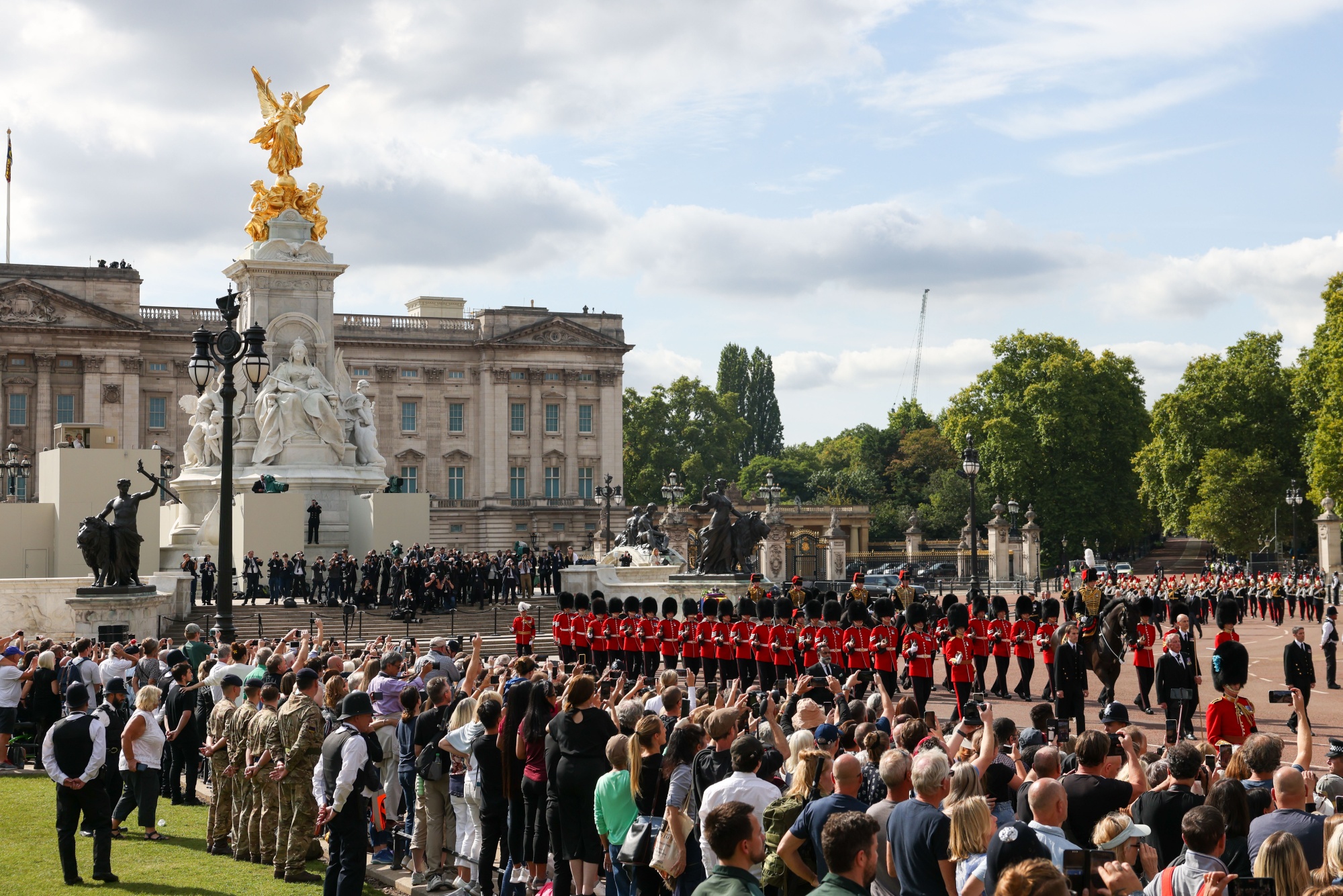 Return to pomp and ceremony as King steps into role long performed by his  mother